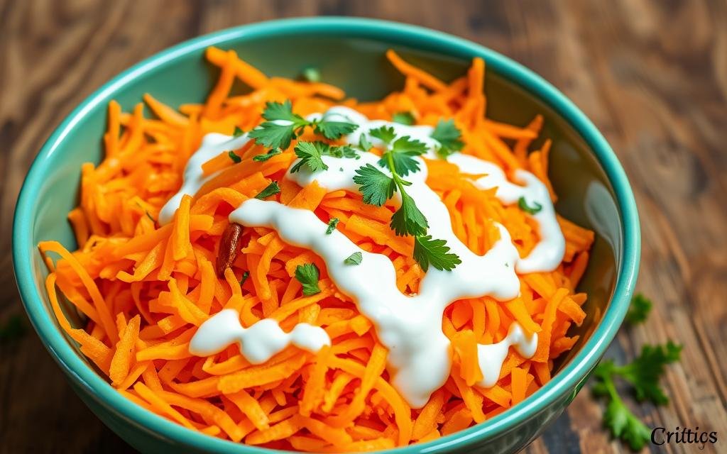 Easy Carrot Salad with Yogurt: A Fresh and Savory Side Dish