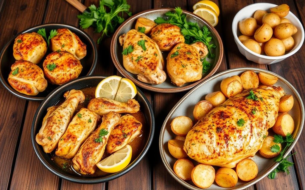 Garlic Parmesan Chicken Variations