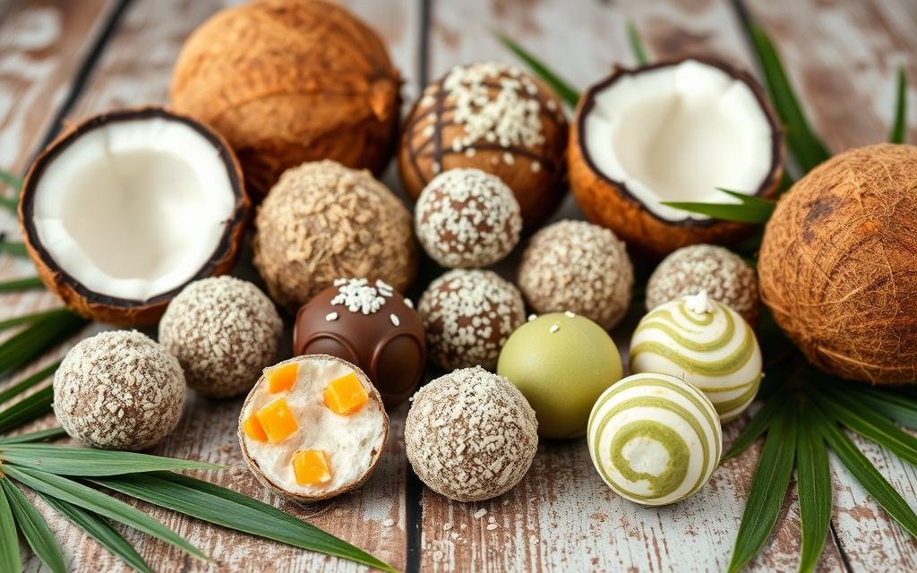 Gluten-Free Coconut Balls Variations