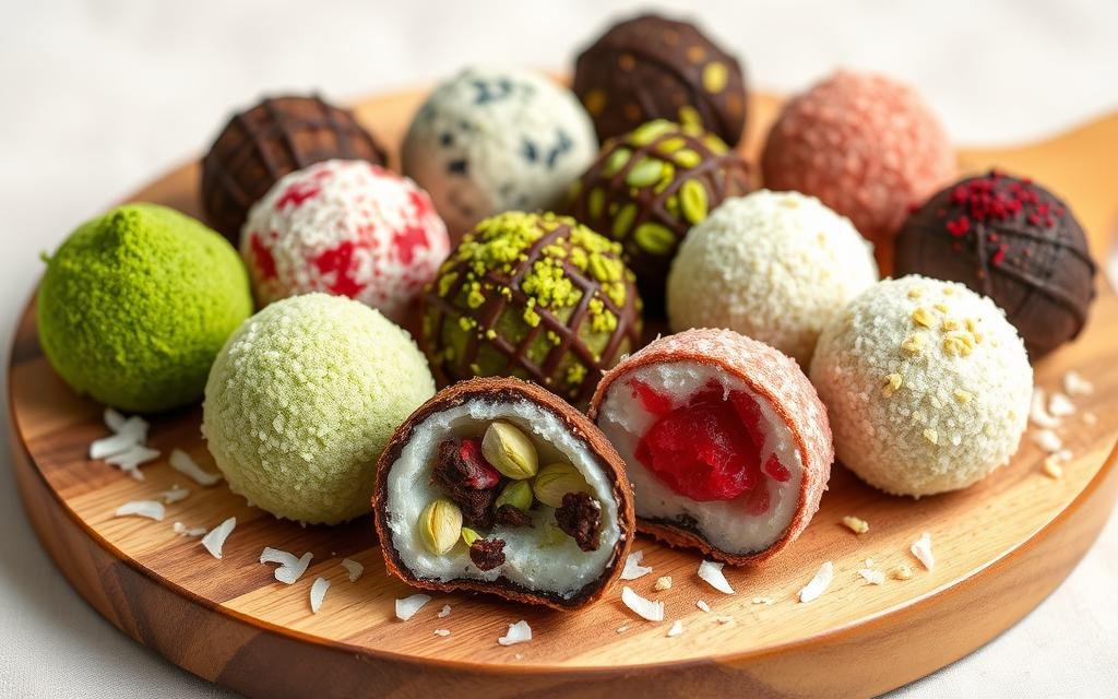 Gourmet Coconut Balls Flavor Variations