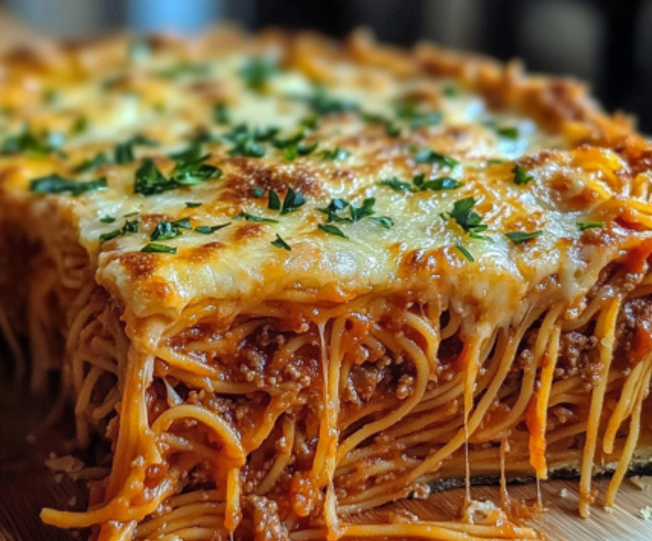 Ultimate Spaghetti Pie: Number One Pasta Bake