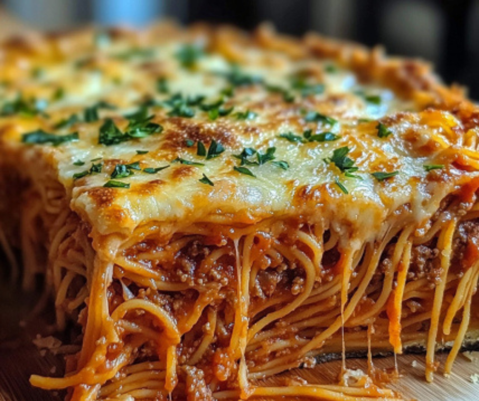 Ultimate Spaghetti Pie: Number One Pasta Bake