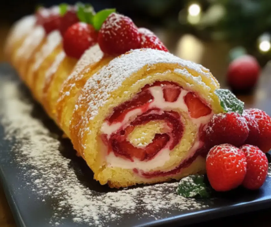 Irresistible Strawberry Swiss Roll: A Classic Dessert with Endless Charm