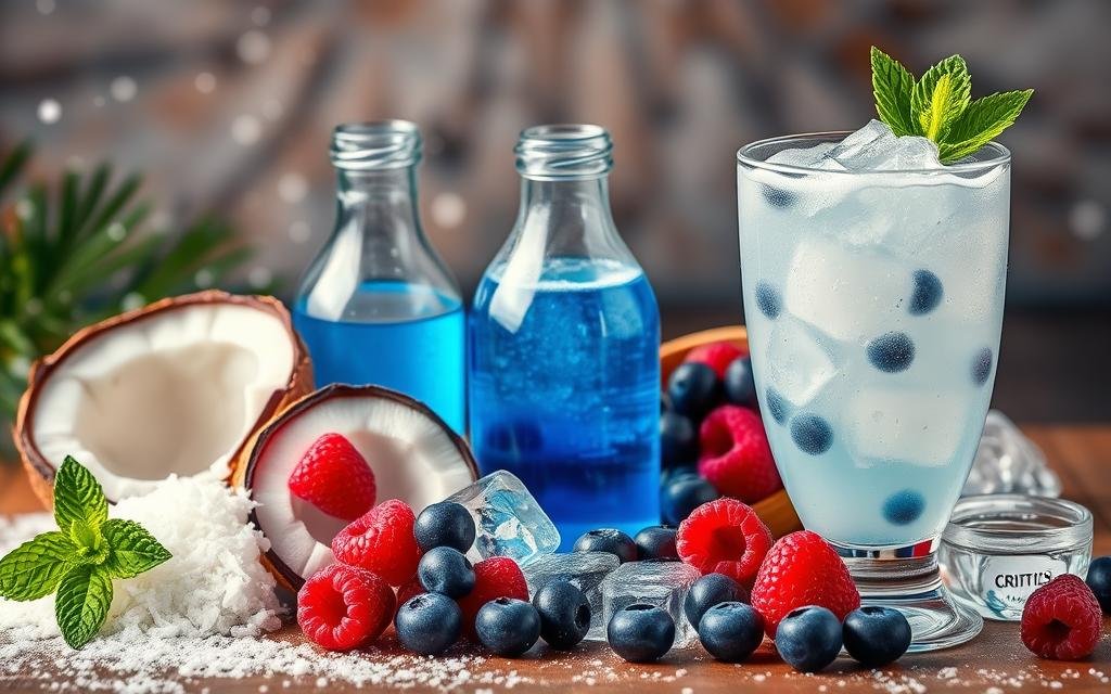 Snowball Mocktail Ingredients