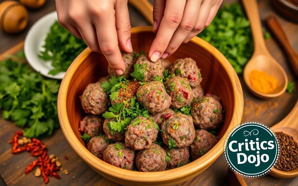 Spiced Meatballs Preparation