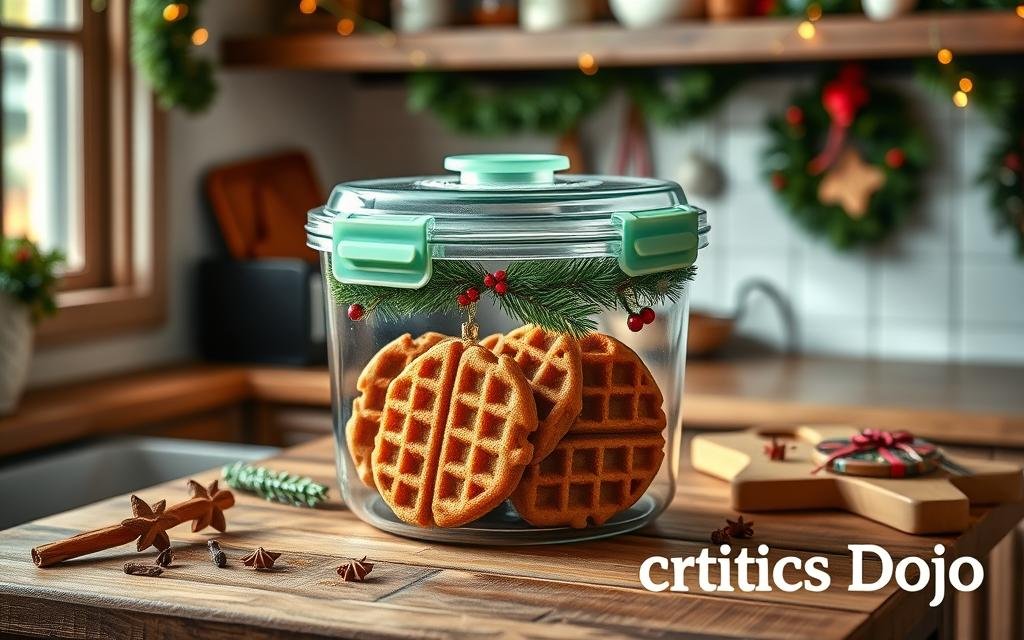 Storing Gingerbread Waffles
