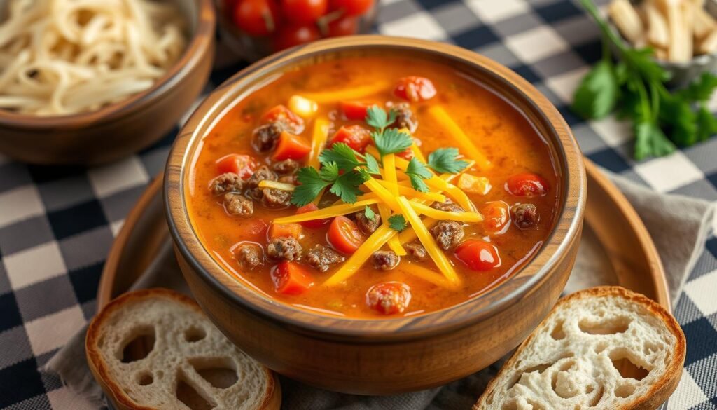 cheeseburger soup