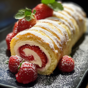 Irresistible Strawberry Swiss Roll: A Classic Dessert with Endless Charm