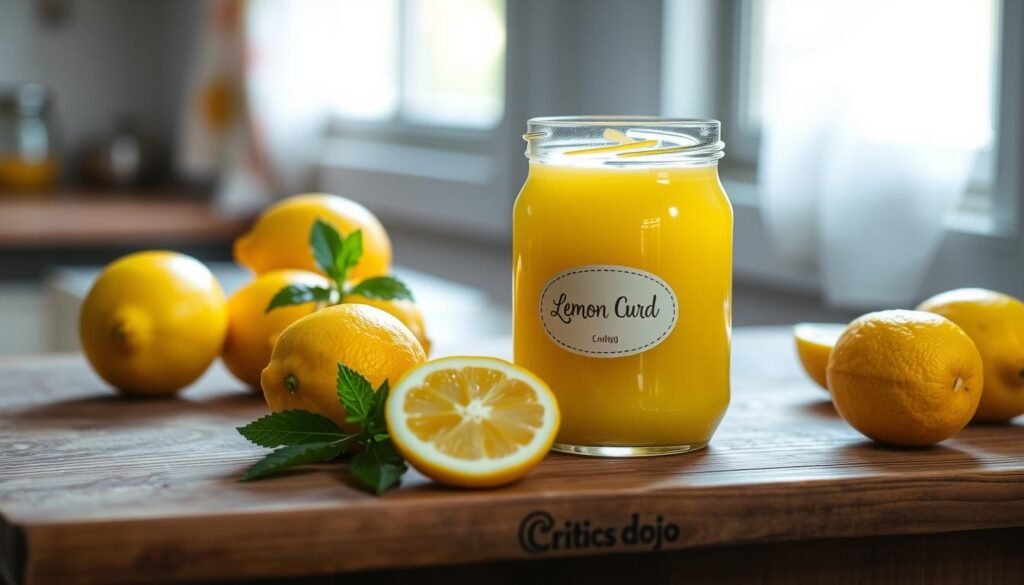 storing lemon curd