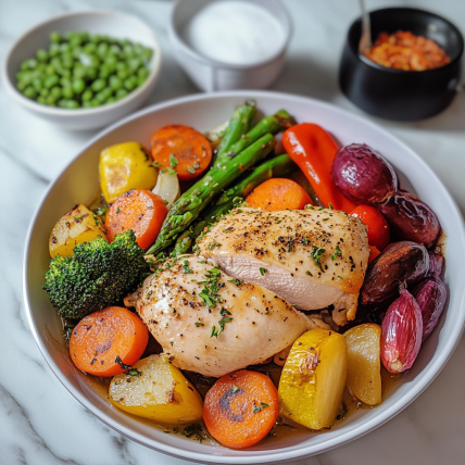 One-Pan Chicken and Vegetables: Quick, Flavorful